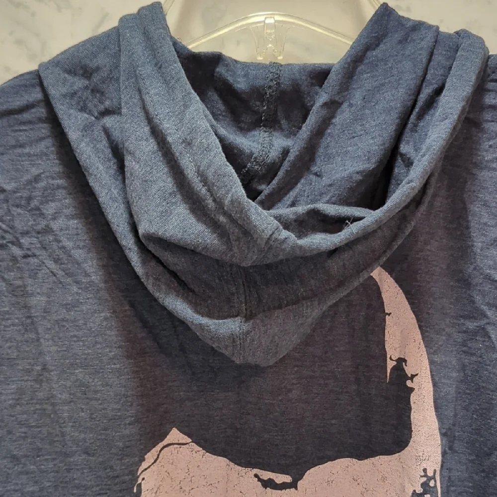 Cape Cod Navy Long Sleeve Women's Top - Picture 7 of 12